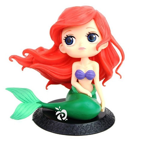 Princess Ariel Mermaid Putri Duyung Figure Mainan Pajangan Miniatur Hiasan Topper FG404