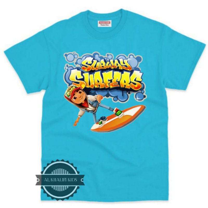 KAOS ANAK SUBWAY SURFERS BAHAN PREMIUM