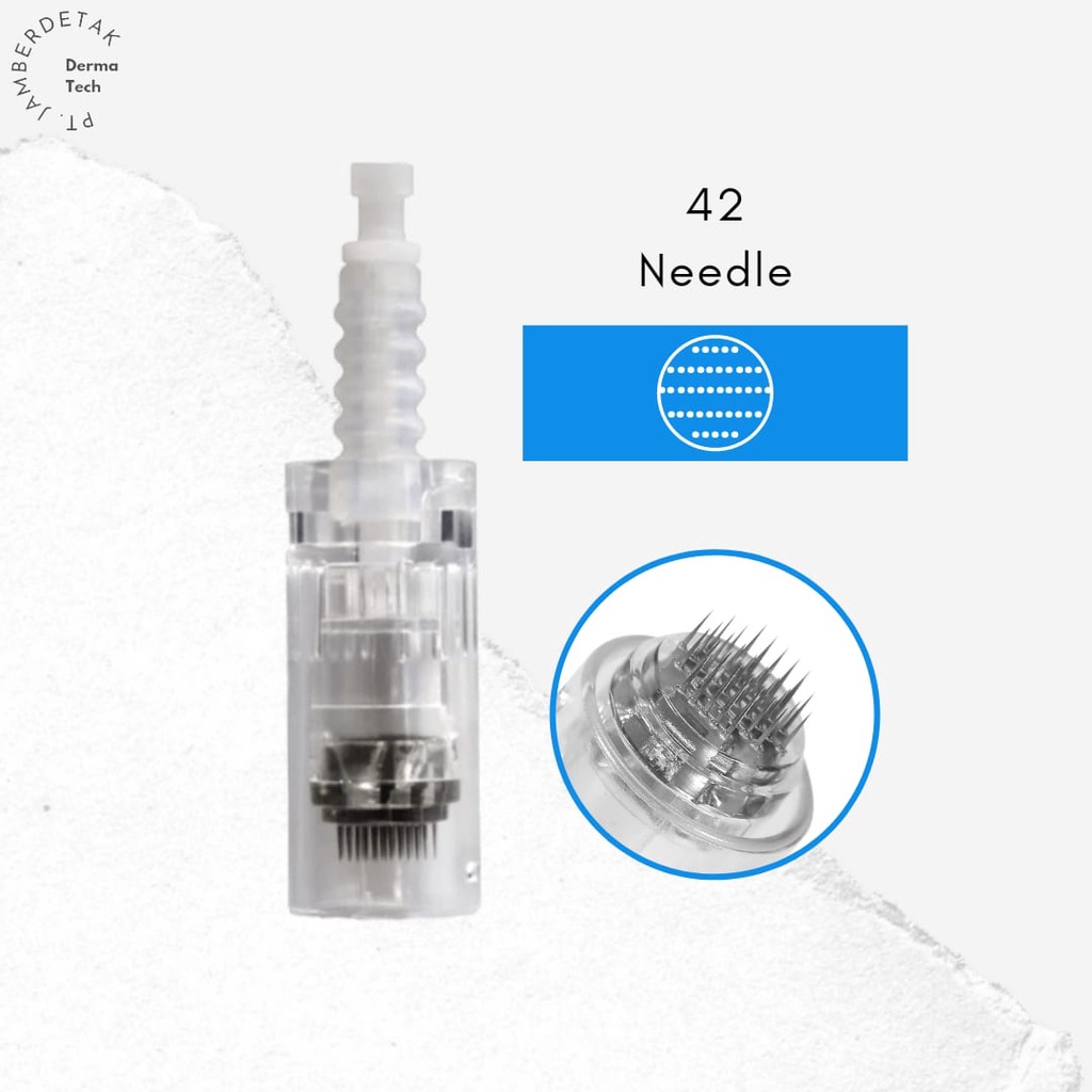 Jarum nano jarum 12 pin jarum 36 pin 1 pin 3 pin buat bb glow mts sulam alis bibir-42 PIN PUTIH