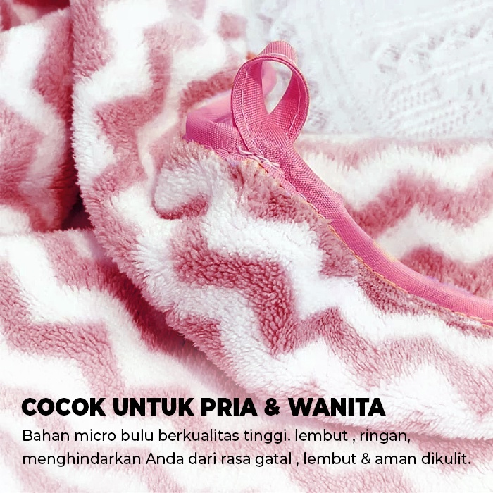 Microfiber Super Lembut / Handuk polkadot  zigzag polkadot wajik love ukuran dewasa 70 x 140cm