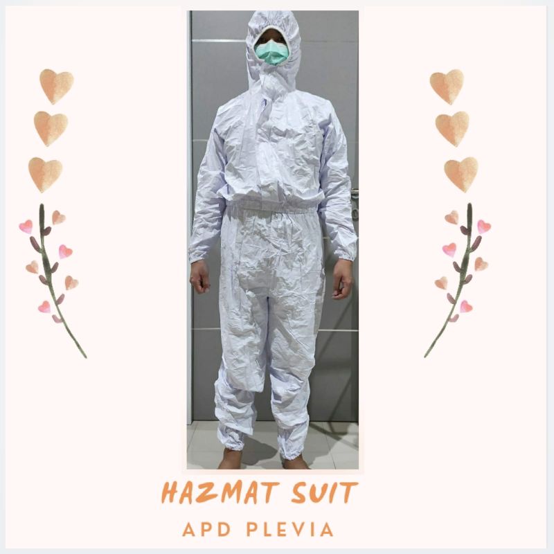 HAZMAT SUIT APD Non Woven PVC Reusable