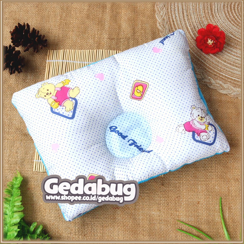 Bantal Peang Okiyo Bulu / Bantal Bayi Peyang Oky 030 - gedabug