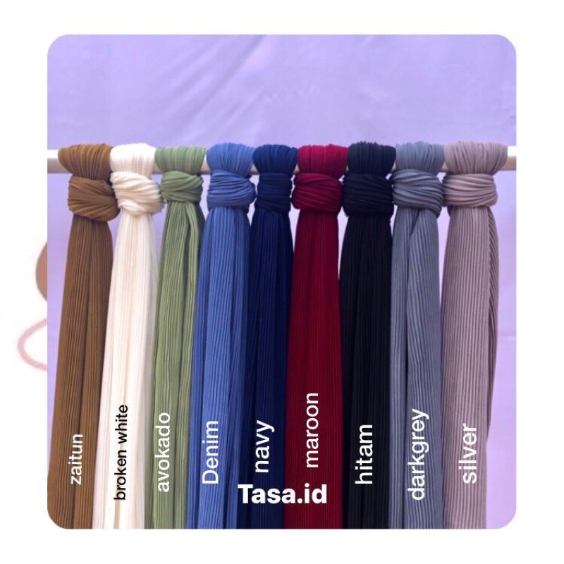 Pashmina Plisket lidi/Pashmina Pleated/Pashmina Plisket shawl