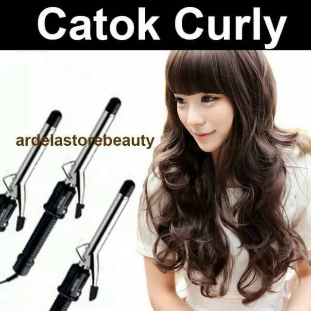 CATOKAN RAMBUT ALAT CATOK CURLY KERITING PENGERITING RAMBUT