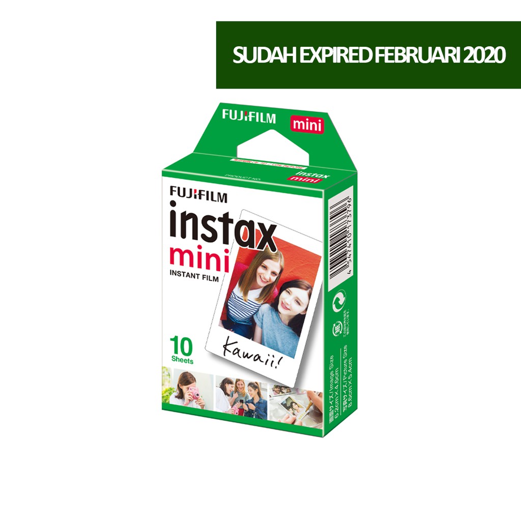Instax film / Refill Instax / Isi Instax MINI PLAIN POLOS - SUDAH EXPIRED FEBRUARI 2020