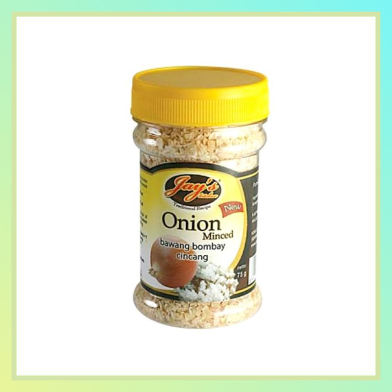 

Jay's Onion Minced 75 gram - Bumbu Masakan