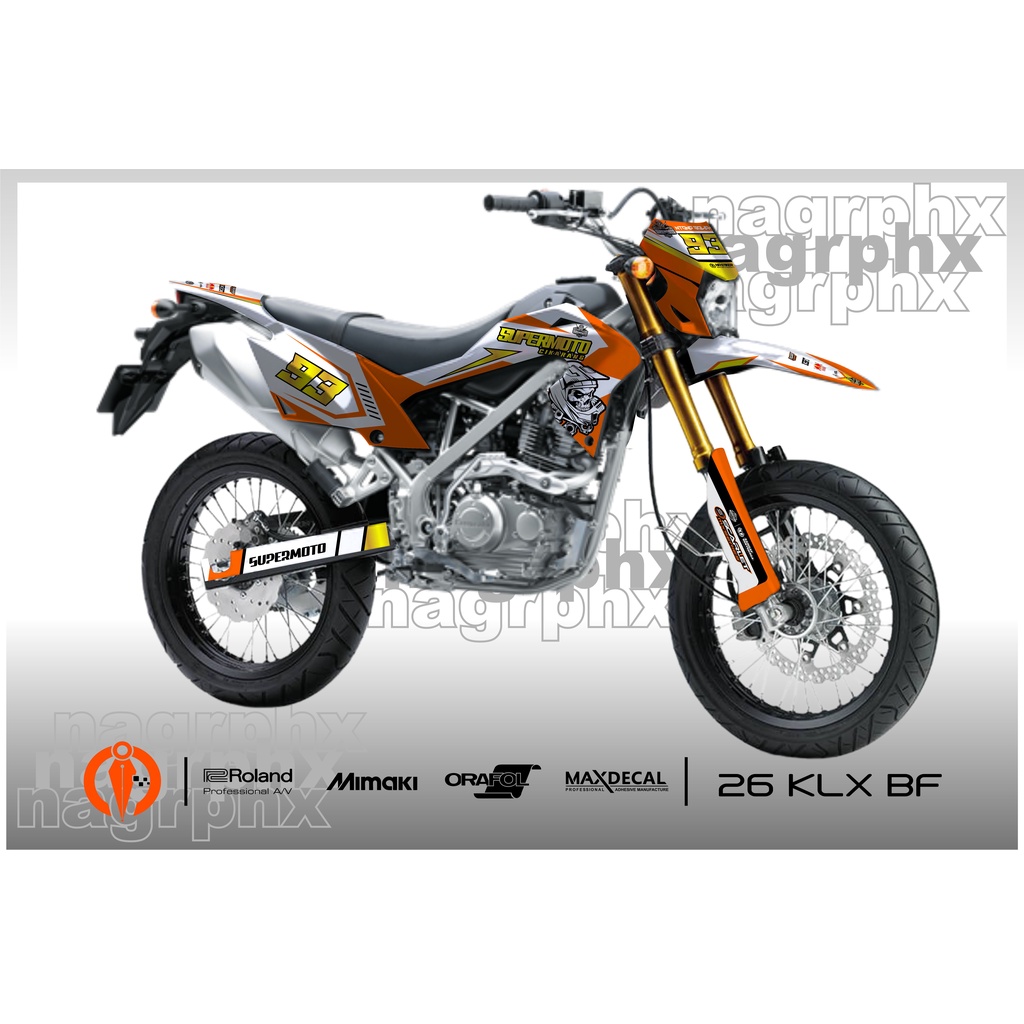 DECAL KLX BF, DTRAKER SE FULLBODY DOFF/GLOSY