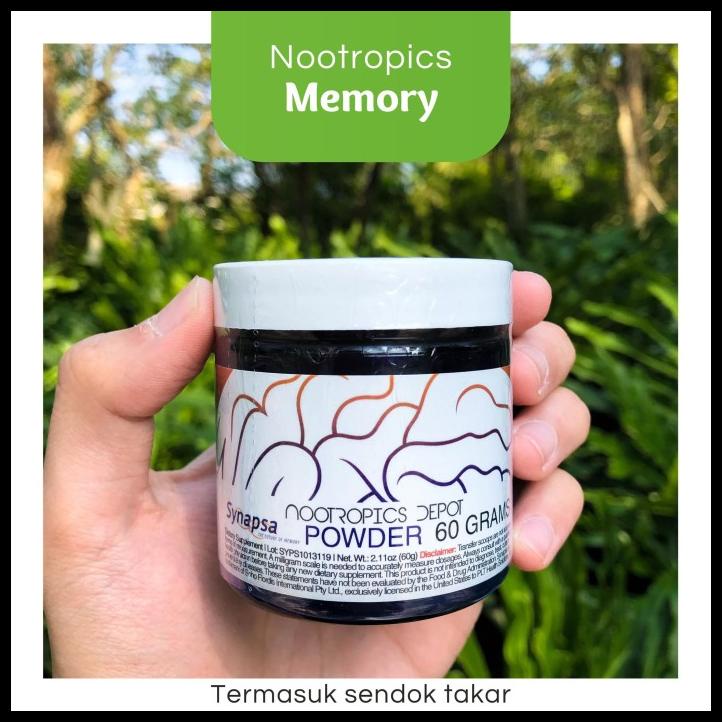 Bacopa Monnieri 10 Gram|Meningkatkan Ingatan Antilupa|Nootropics Depot
