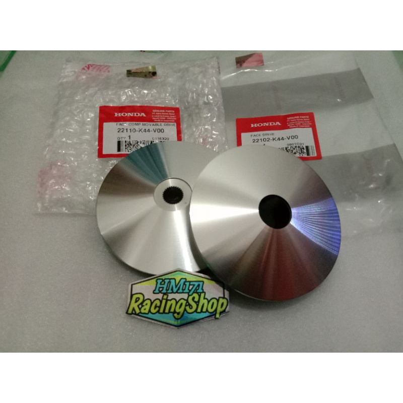 rumah roller bubut custom kode K44 13,5 13,8 pulley racing beat esp beat pop scoopy fi vario 110fi beat street kode K44 rumah roller bubutan