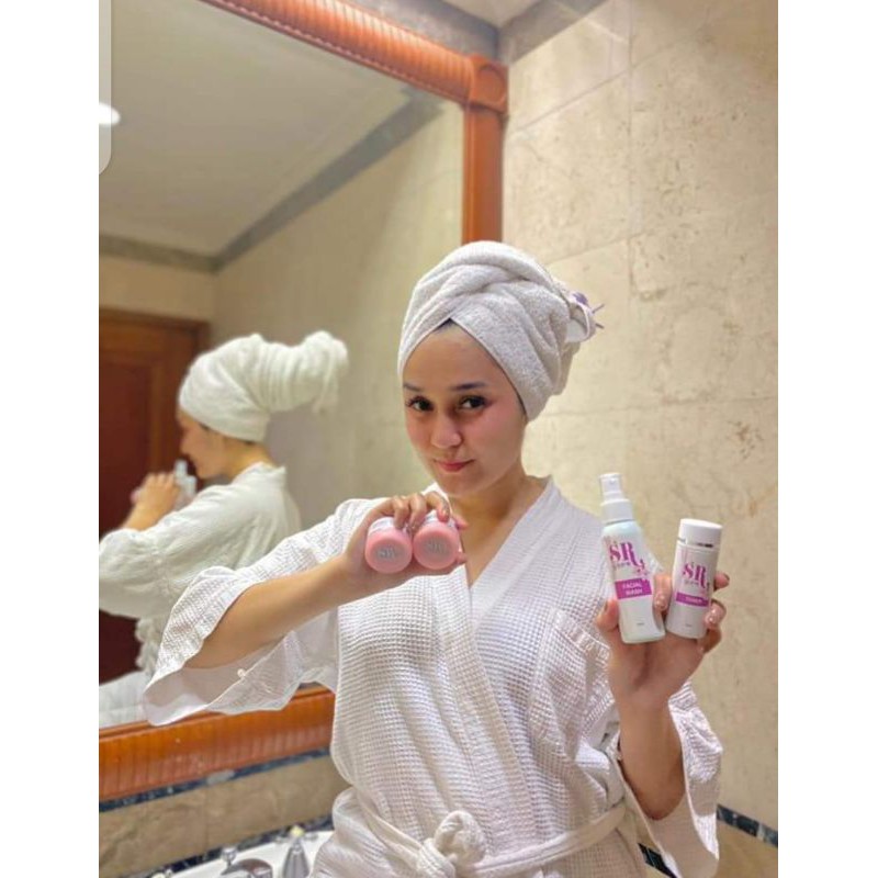 SR GLOW skincare bpom dengan sunscreen SPF30