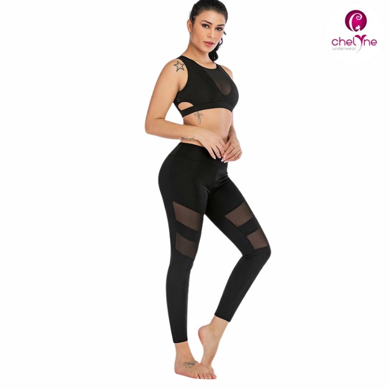 Legging Sport Panjang T925 Celana Olahraga Tile - By Chelyne