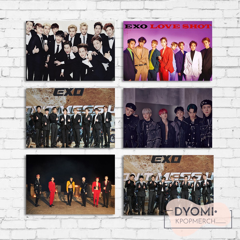 Jual Poster Kayu Exo Hiasan Dinding Kpop Poster Kayu Kpop Dekorasi Ruangan Exo Dekorasi