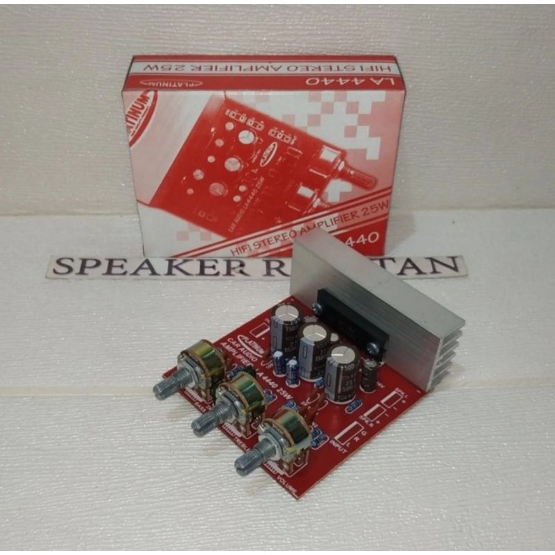 Kit Amplifier Stereo LA 4440 _ Amplifier 2x25Watt LA4440