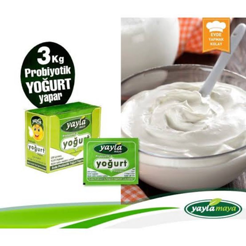 

Bibir Yogurt Dari Turki. Yogurt Mayasi bibit yoghurt