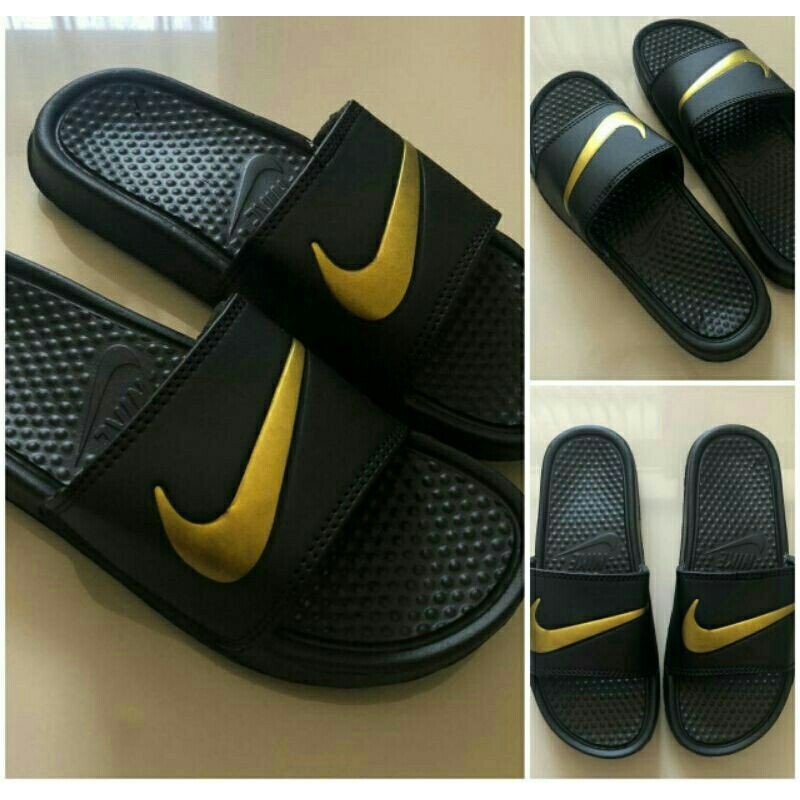 Sandal Nike Benassi Jordan Black / Sandal Flip Flop / Sandal Slop Original