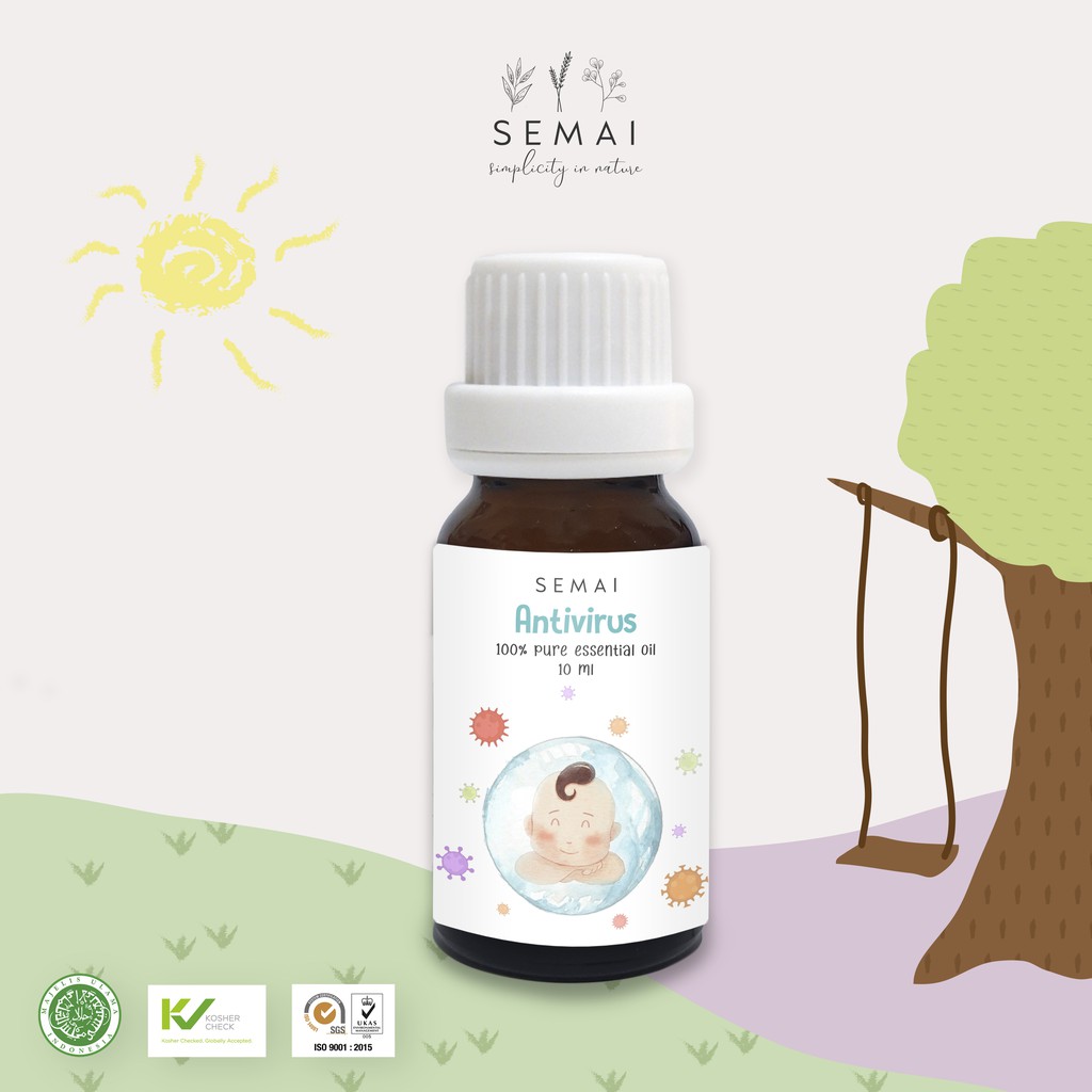 SEMAI Antivirus Special Blend Essential Oil Minyak Atsiri Diffuser