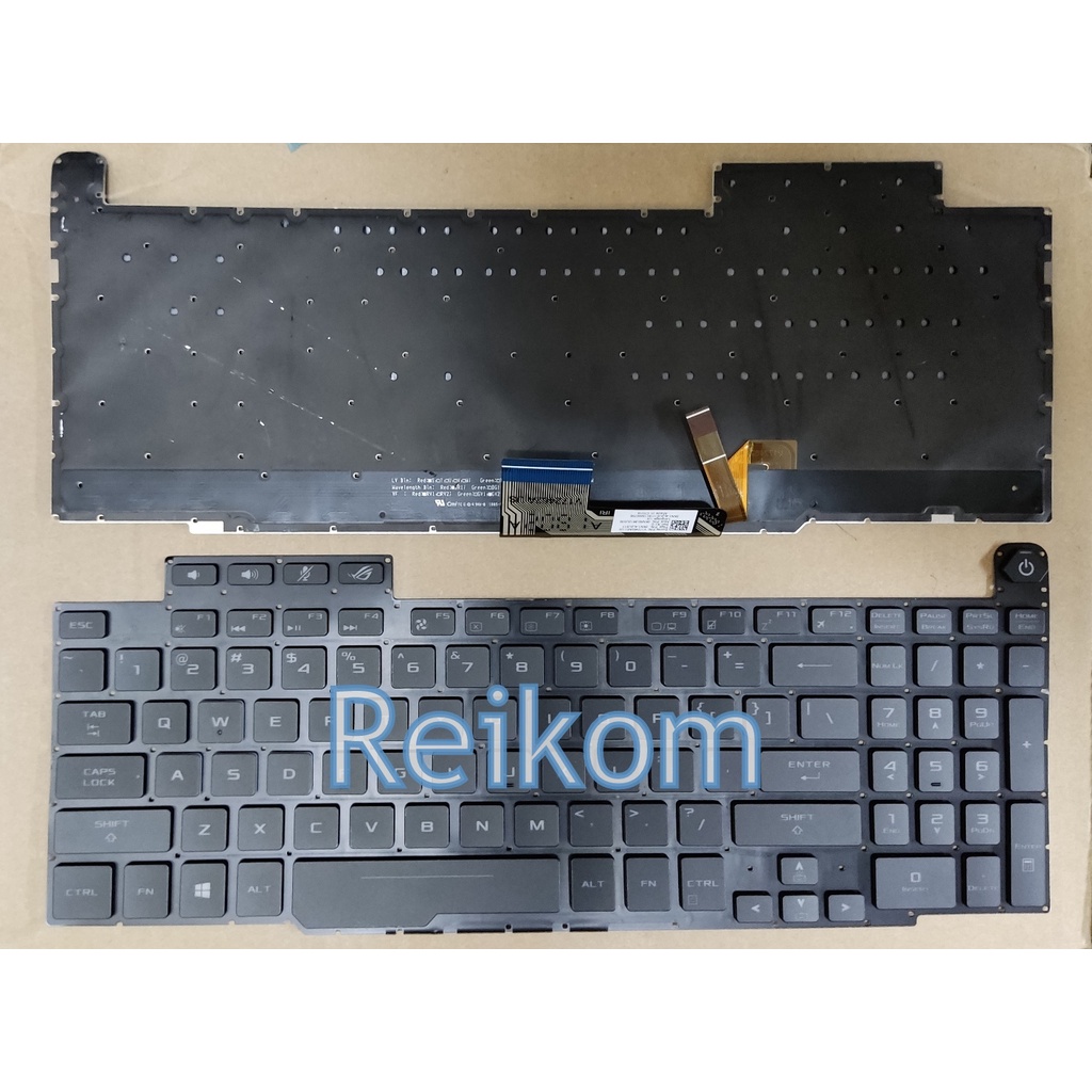 Keyboard Asus ROG Zephyrus GU501 GU501g GU501gm GM501 GM501g GM501gm