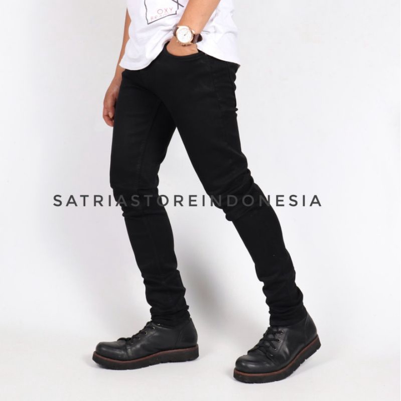 Celana jeans/Celana skinny/Celana panjang jeans skinny black