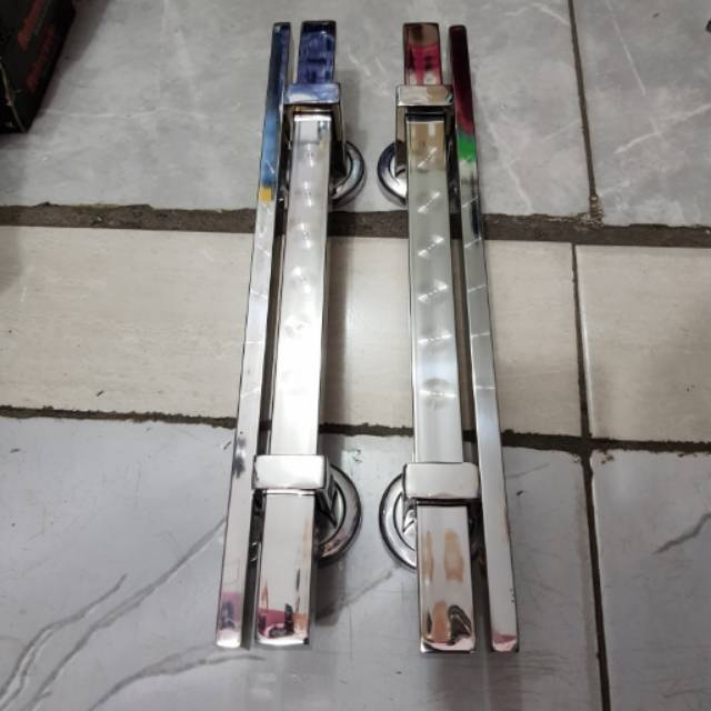 Handle pintu minimalis stainless 33cm promo