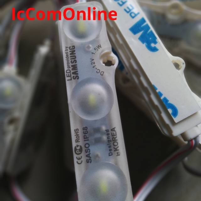 Lampu LED Samsung IP68 3 mata