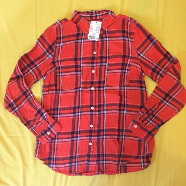 Kemeja Flanel Wanita Old Navy