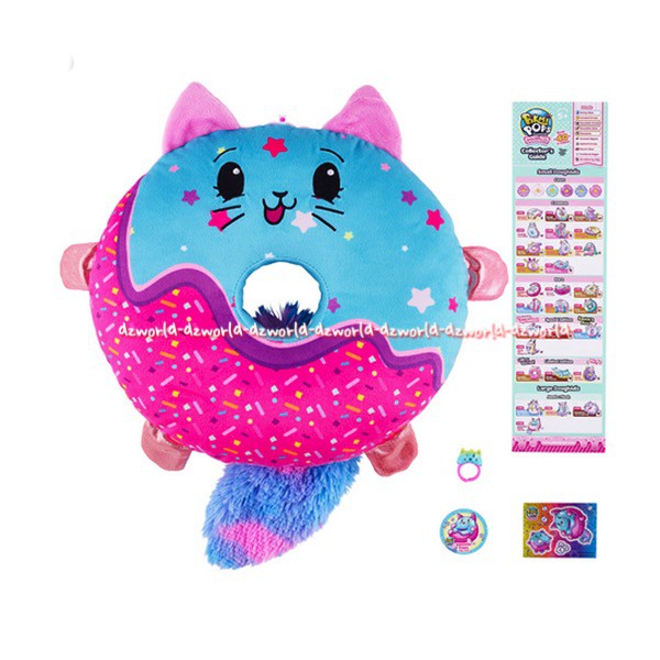 Pikmi Pop Sweetie Paws Sparkly Cats Mainan Suprises Boneka Donat