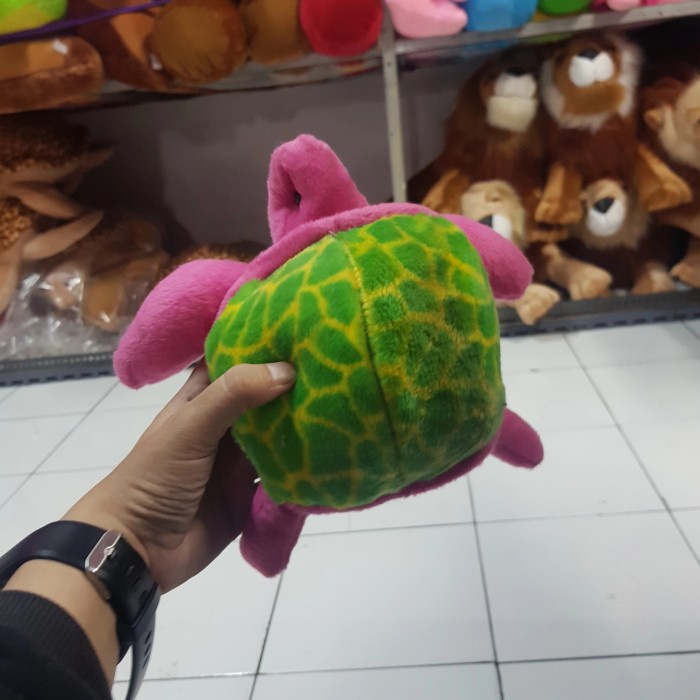 Diskon Spesial Boneka Hewan Bekicot Keong Tutut Penyu Kura Kura Turtle Hijau Ungu Terlaris