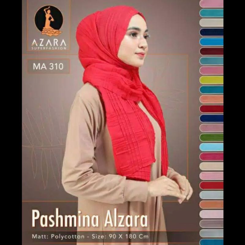 Pasmina Alzara Azara Polycotton Crinkle Plisket