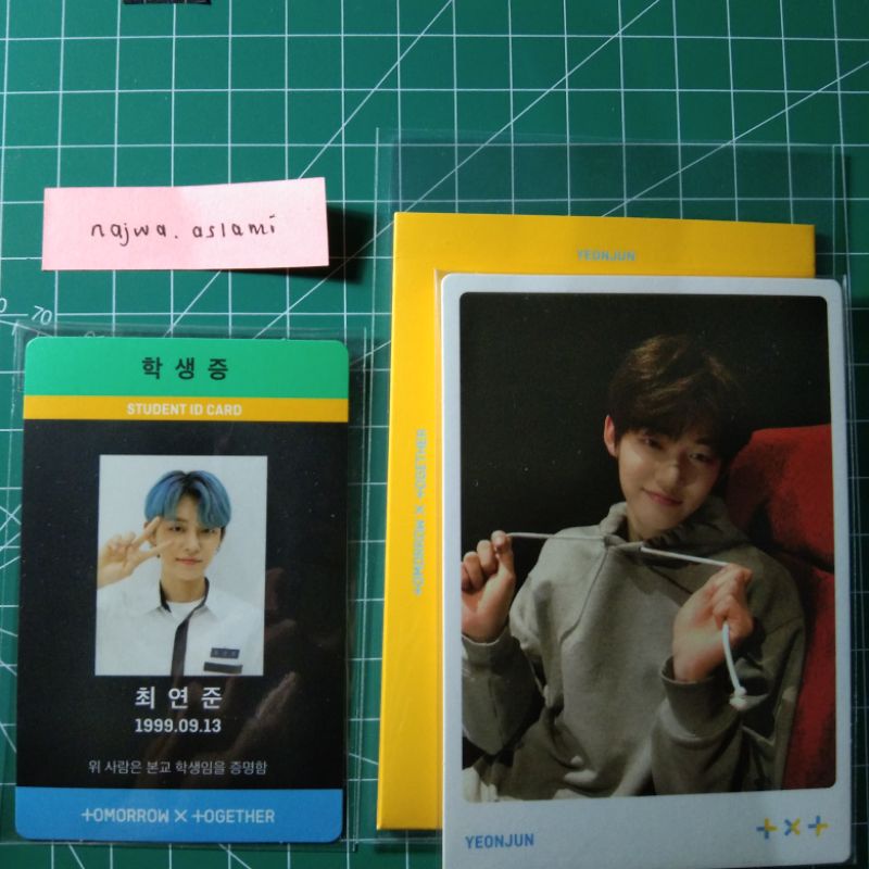 wts photocard pc yeonjun arcadia tdcs bioskop sg21