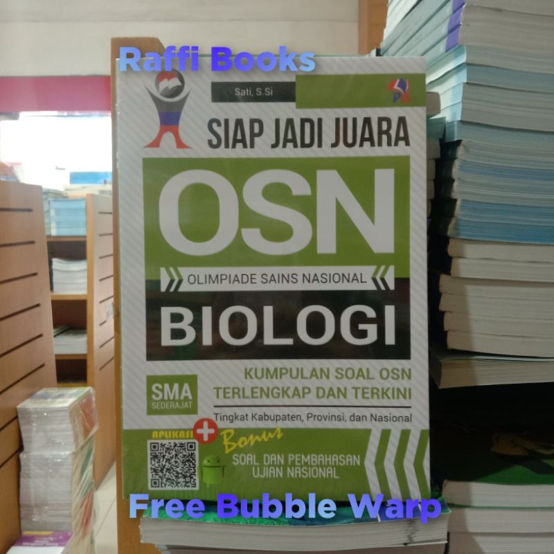Buku OSN - Siap Jadi Juara OSN Matematika, Ekonomi, Fisika, Biologi, Kimia SMA Sederajat-Biologi