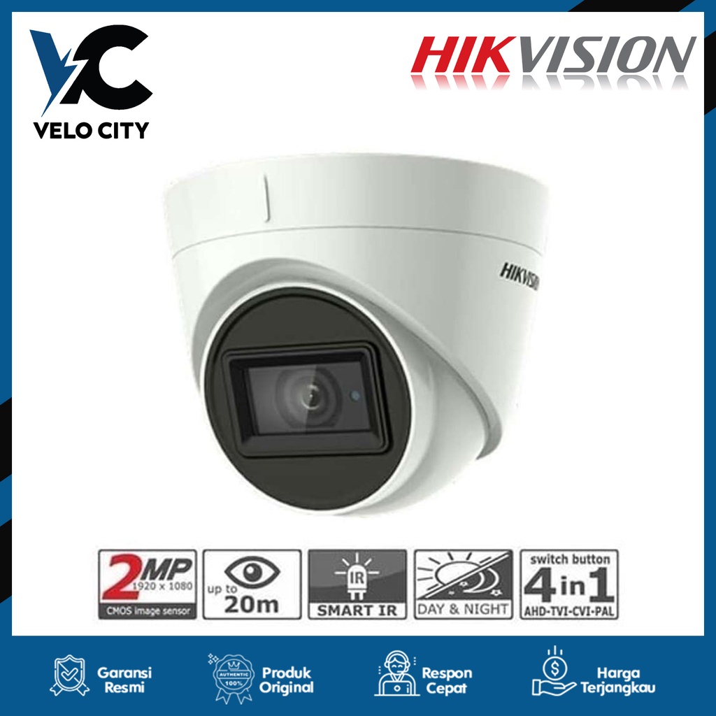 CCTV HIKVISION Indoor 2MP DS-2CE76DOT-EXIPF Hik Vision DS 2CE76DOT EXIPF - Garansi 2th