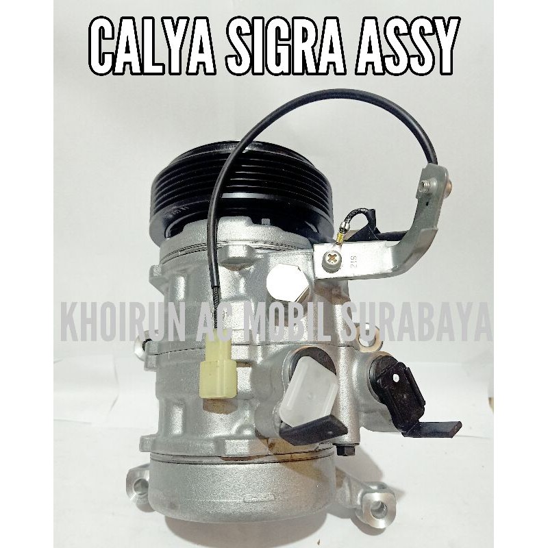 Compresor Kompresor AC Mobil Sigra - Calya - Lengkap Tinggal Pasang