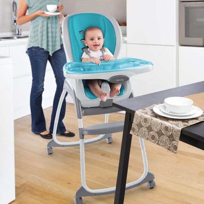 Ibu & Bayi - Mainan Bayi - Bouncer - Ingenuity Trio 3 In 1 Smartclean High Chair  Aqua