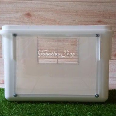 Kandang Hamster Box Es Krim Modif Acrylic | Box Es Krim Modif Akrilik | Hamster | Gerbil