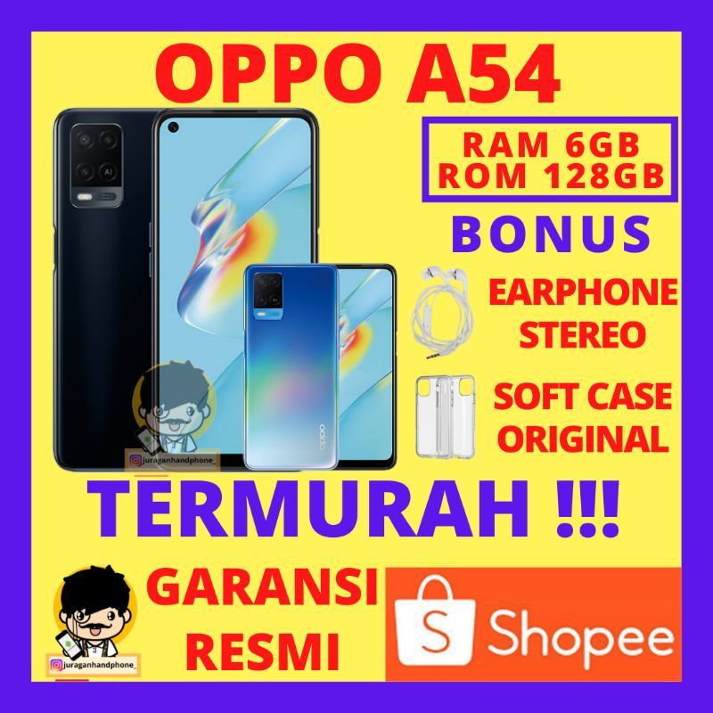 OPPO A54 second, mulus no minus