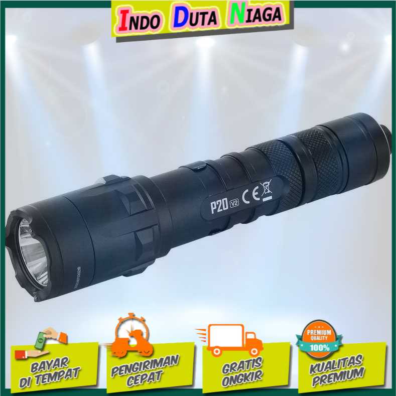 IDN TOOLS - NITECORE P20 V2 Senter LED CREE XP-L2 V6 1100 Lumens