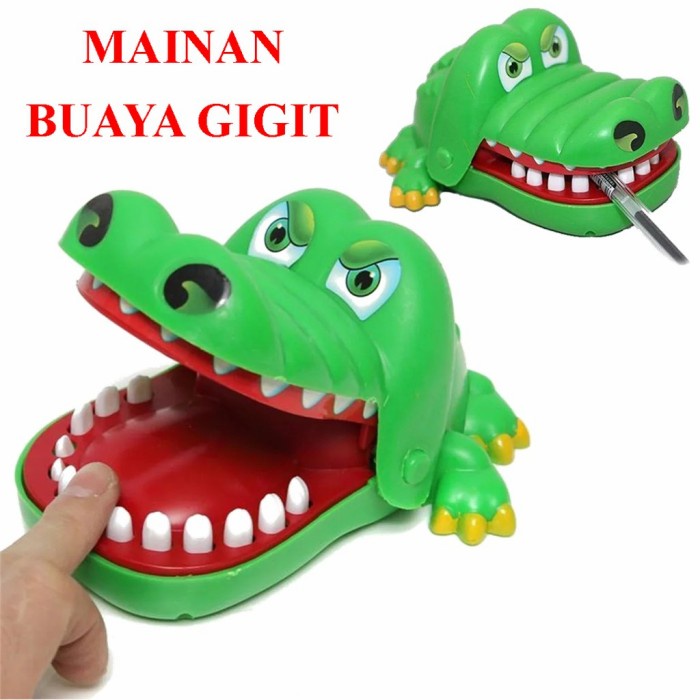 Crocodile Dentist Game - Mainan Buaya Gigit Jari