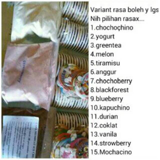 

Ice cream home made