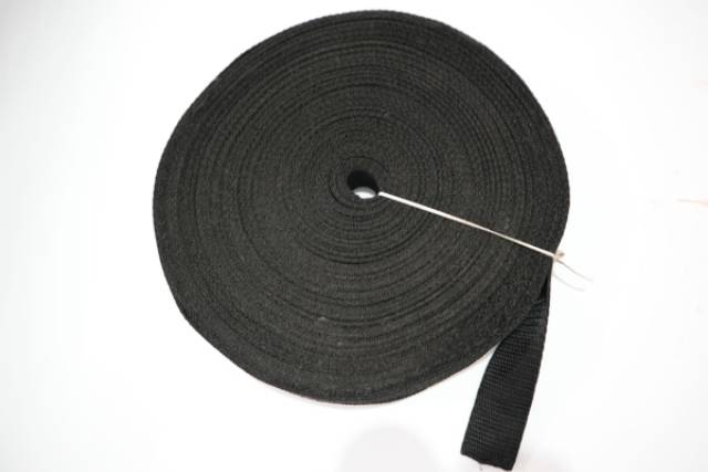Tali Webbing Hitam Tebal 3,3cm