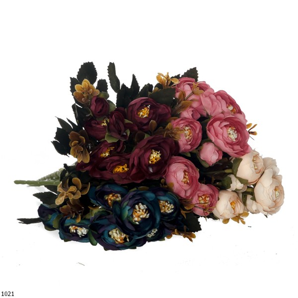 Bunga Plastik Buttercup / Ranunculus 1021