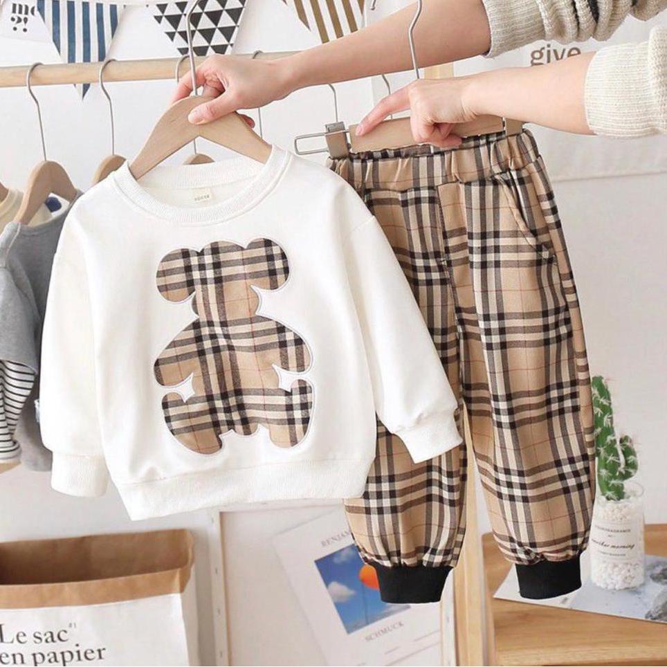 Terbaru.. Baju Stelan Anak Laki Laki Terbaru 2022 Setelan Switer Anak Cewek Cowok Kekinian Baju Anak