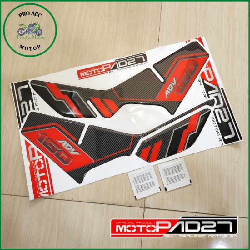 Stiker Sidepad ADV 160 Resin Stiker Cover Sidepad ADV 160 Resin Premium