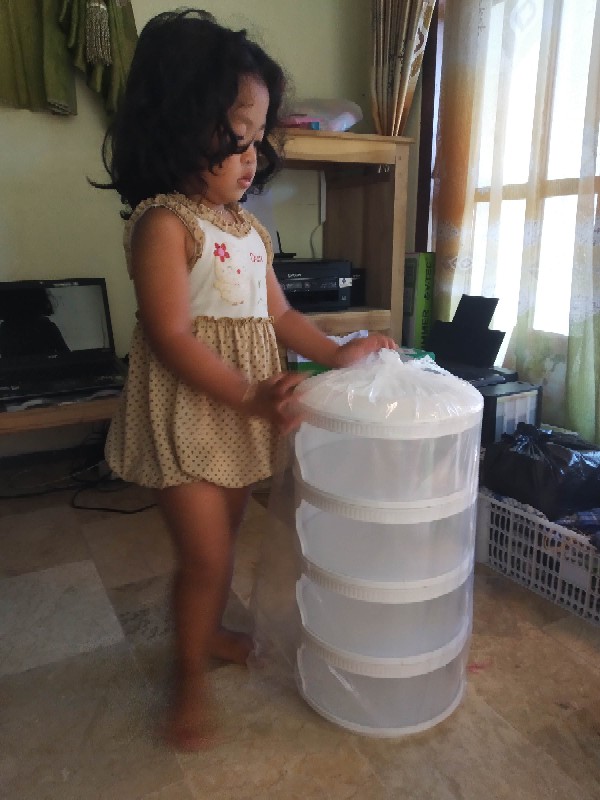 Tudung Saji 4 Susun / Tempat Penyimpanan Makanan