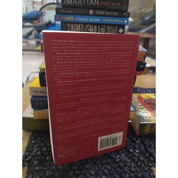 THE BLOOD OF OLYMPUS RICK RIORDAN