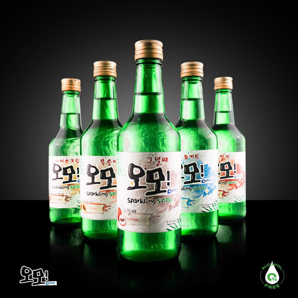 

OMO! Soju Non Alkohol/ Halal Sparkling Water