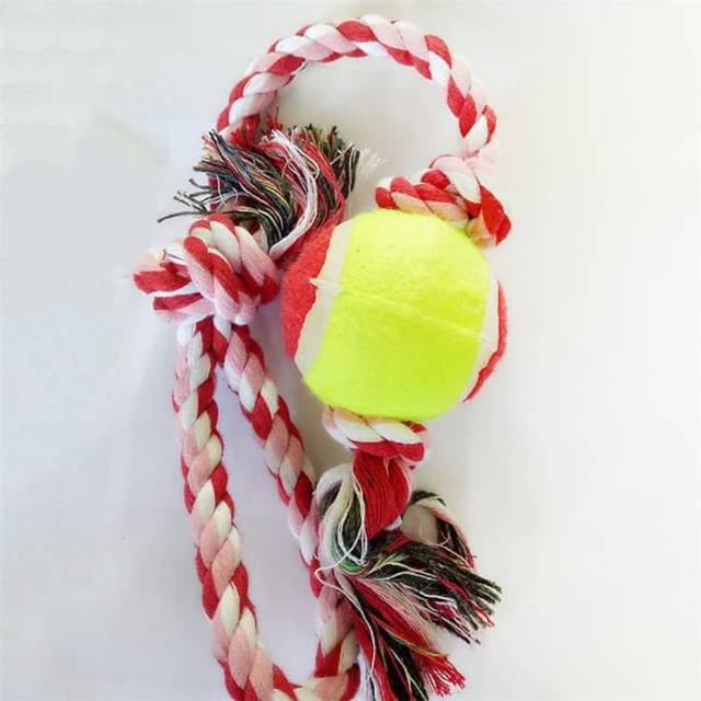 Mainan Anjing Cotton Chew Rope Toys