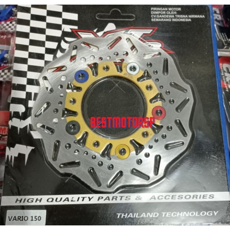 Piringan Cakram Depan Vario 150 New 5lubang- Disc Brake Vario 150