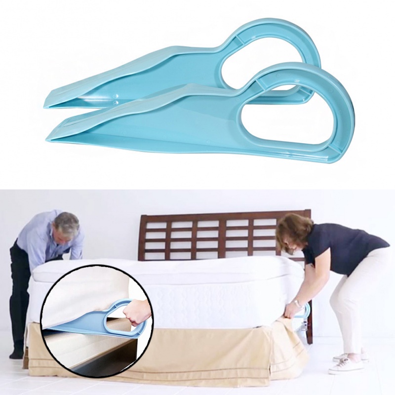 【COD】Alat Pengangkat Matras Kasur Manual / Alat Bantu Pengangkat Sprei Kasur/ Alat Bantu Pengangkat Lift / Kasur Ergonomis Bahan ABS Hemat Tenaga/Matras