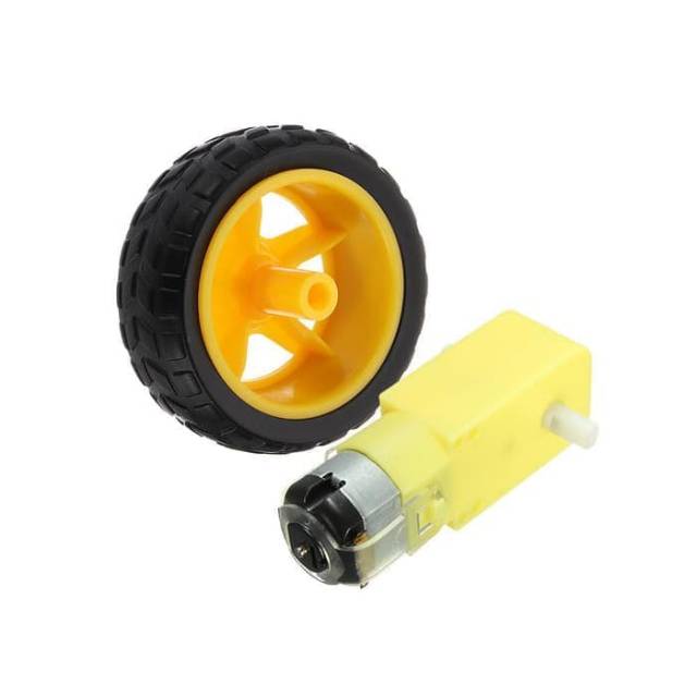 Motor DC gear Box + ban Arduino