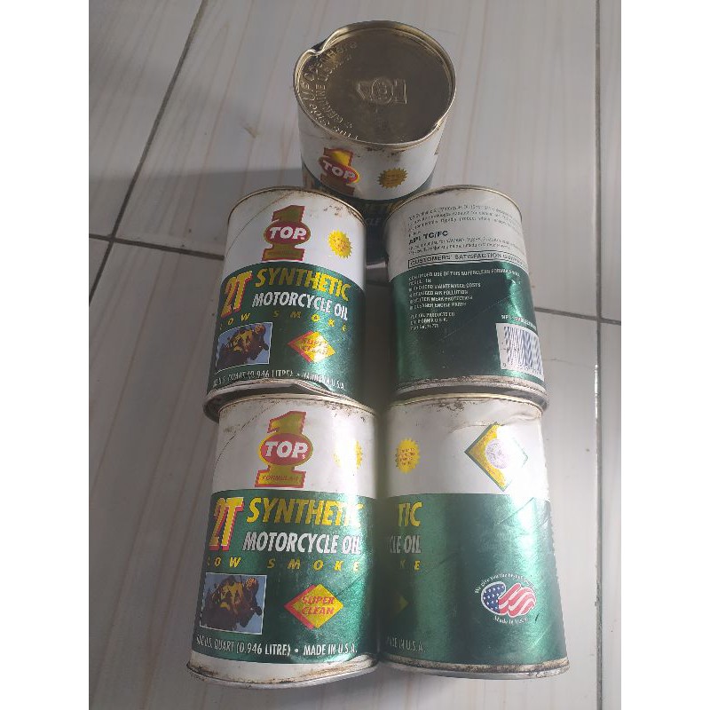 OLI SAMPING TOP 1 TOP1 OLI 2T TOP 1 ORIGINAL USA UNTUK NINJA R SS RR RXKING F1ZR 1LT